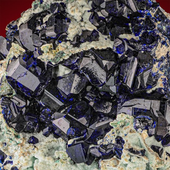 Azurite -Tsumeb Mine (Tsumcorp Mine) | Tsumeb | Otjikoto Region | Namibia